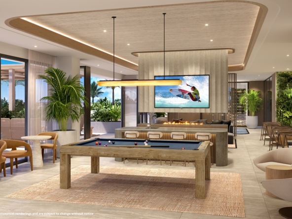 GAIA Residences_Billiard Lounge