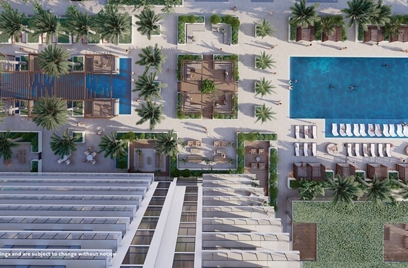 GAIA Residences_Pool Overview